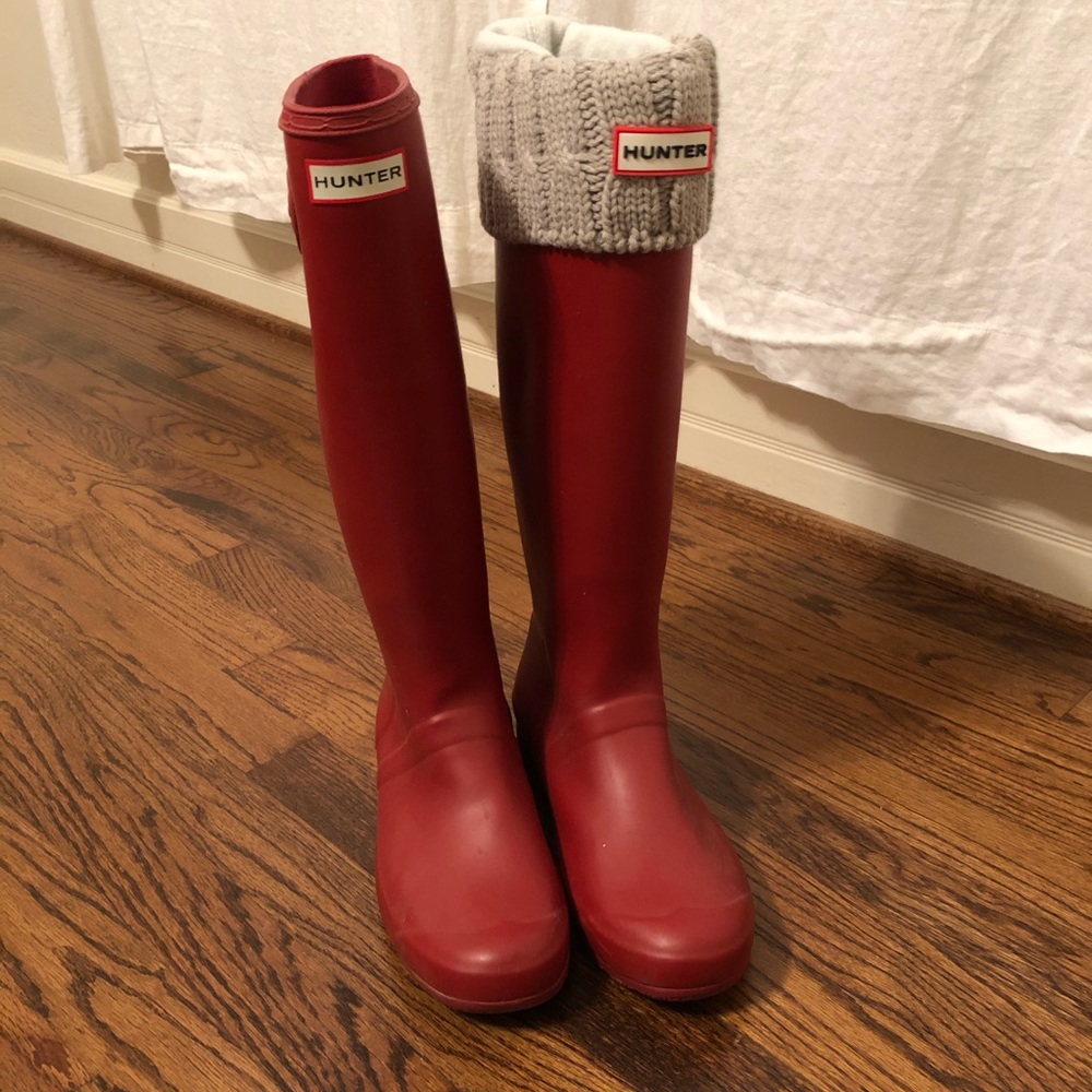 Hunter rain boots